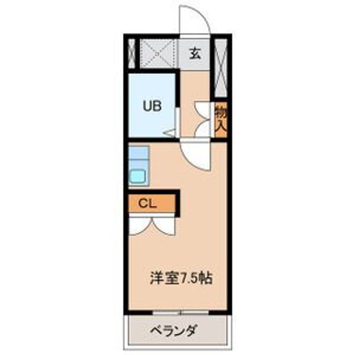 アミューズコートの間取り