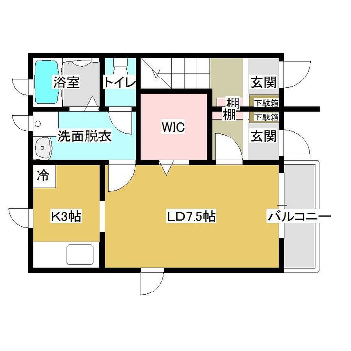 ラフィーナの間取り