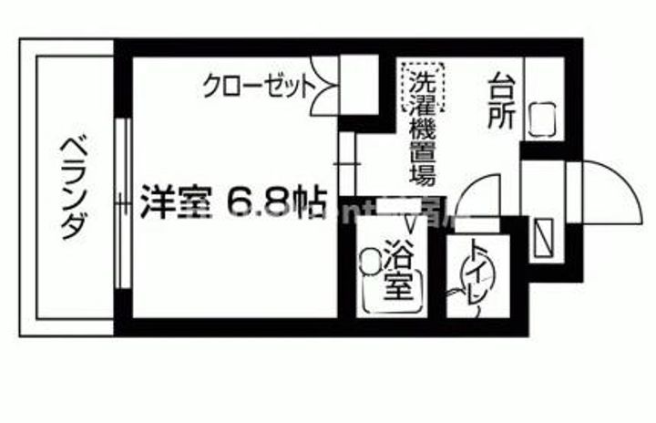 東京都調布市調布ケ丘2(マンション)の賃貸物件の間取り