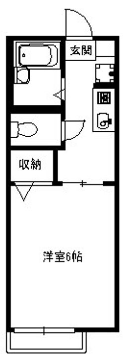 ディアスひばりケ丘Bの間取り
