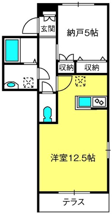 Maison Charlotteの間取り