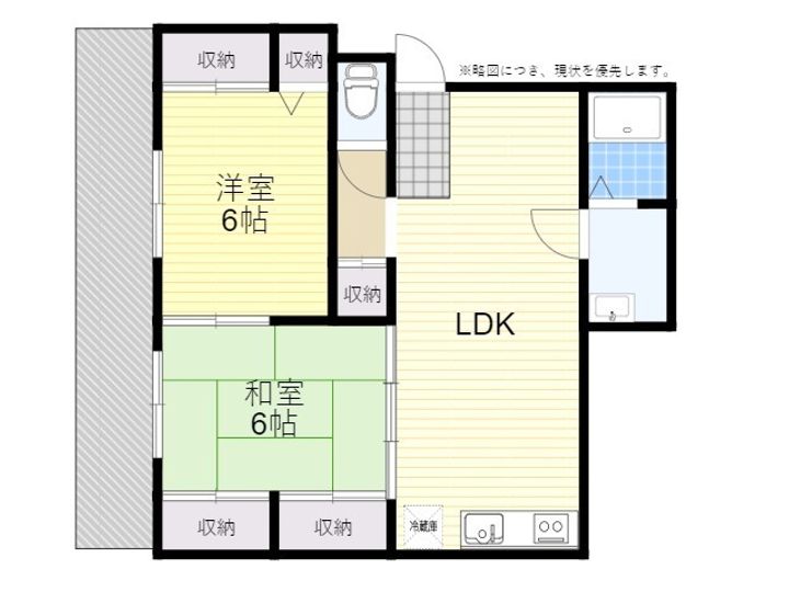 ハイム照波園の間取り