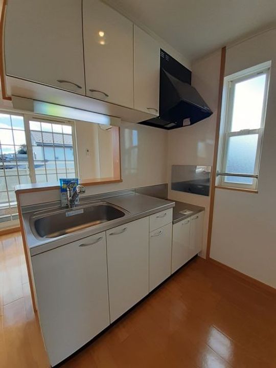 群馬県藤岡市藤岡(アパート)の賃貸物件のキッチン