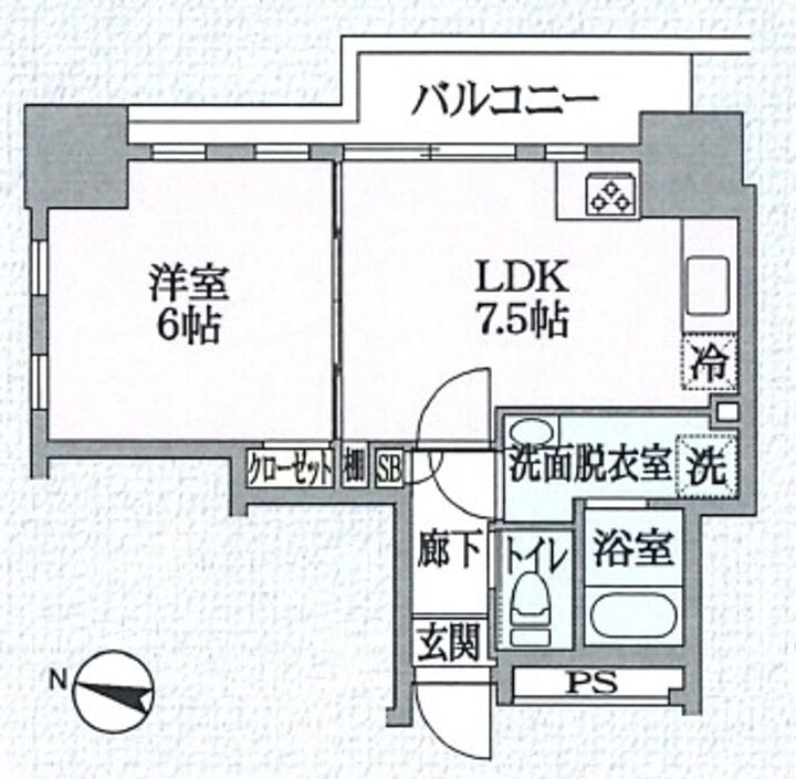 ディオヒルズ二日町の間取り