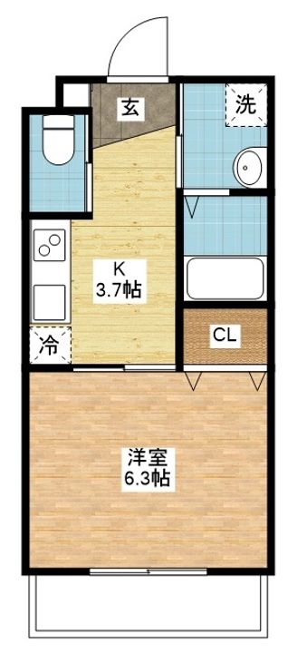 セントポリア泉の間取り