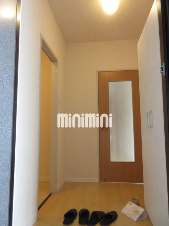 エスポアール利平治城西 Aの玄関