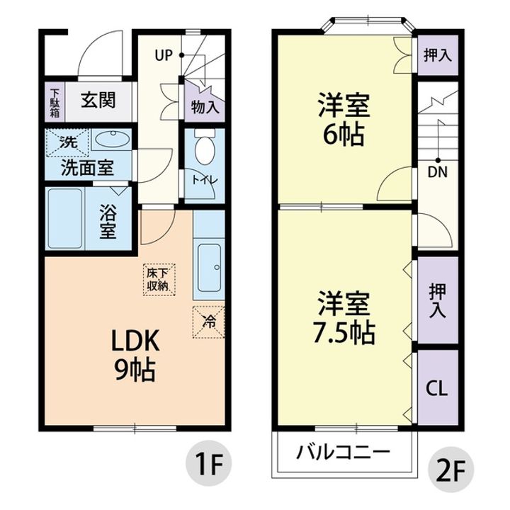 Maison la mer IIIの間取り