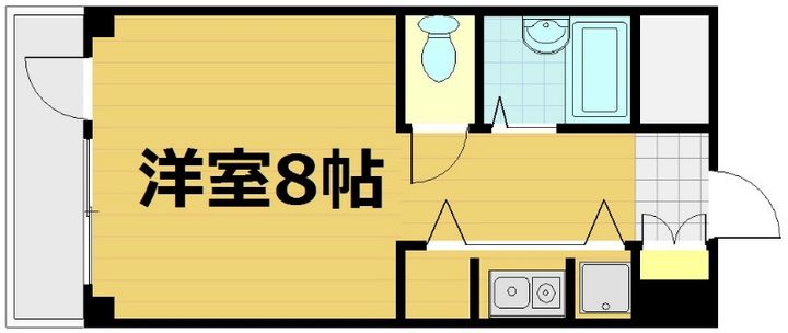 第24長栄アビタシオンの間取り