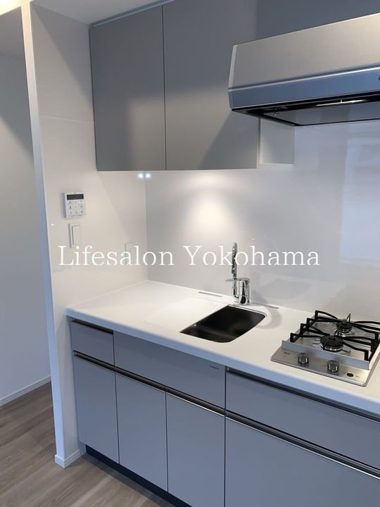 神奈川県横浜市中区富士見町(マンション)の賃貸物件のキッチン