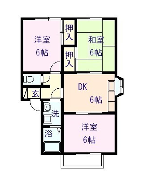 キコーハイムの間取り