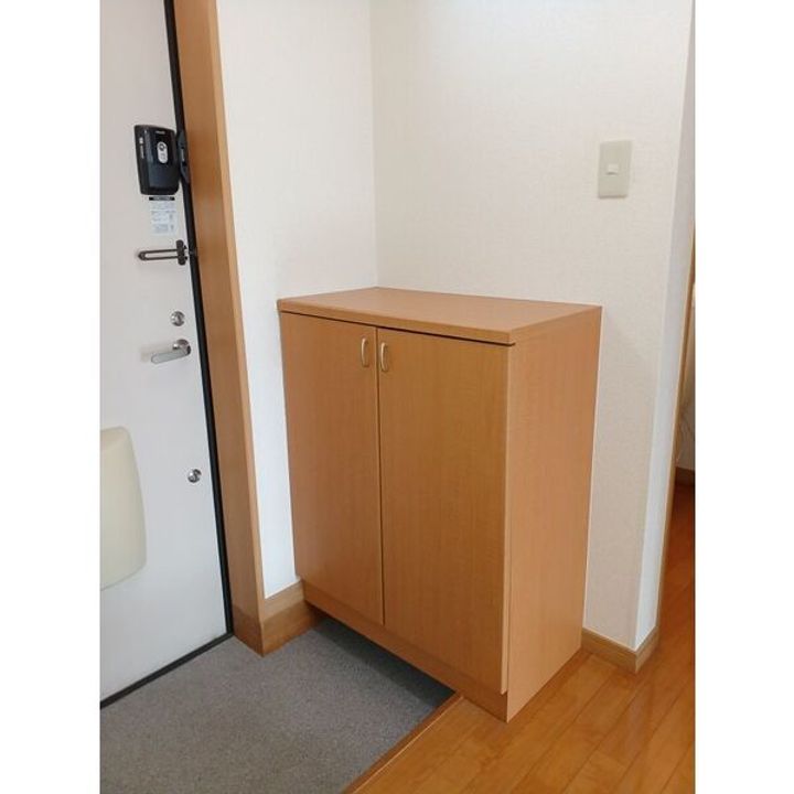 新潟県新潟市江南区亀田大月2(アパート)の賃貸物件の玄関