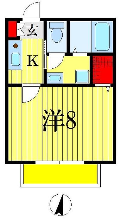 リバーシティ院内の間取り