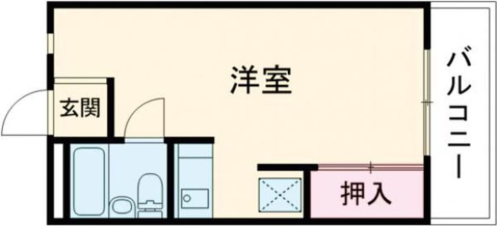 兵庫県加古川市尾上町旭3(マンション)の賃貸物件の間取り