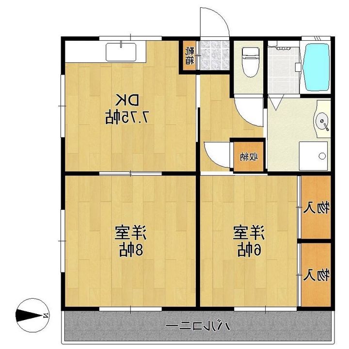 フォーシーズンズ出水IIの間取り