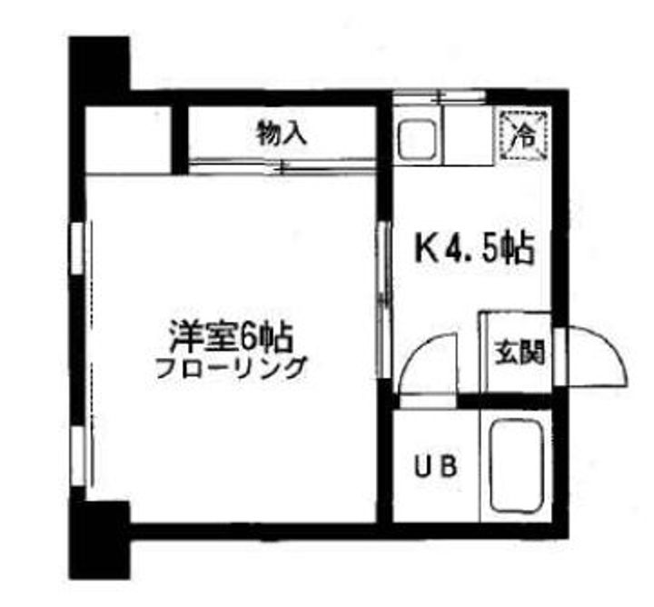 司生堂ビルの間取り