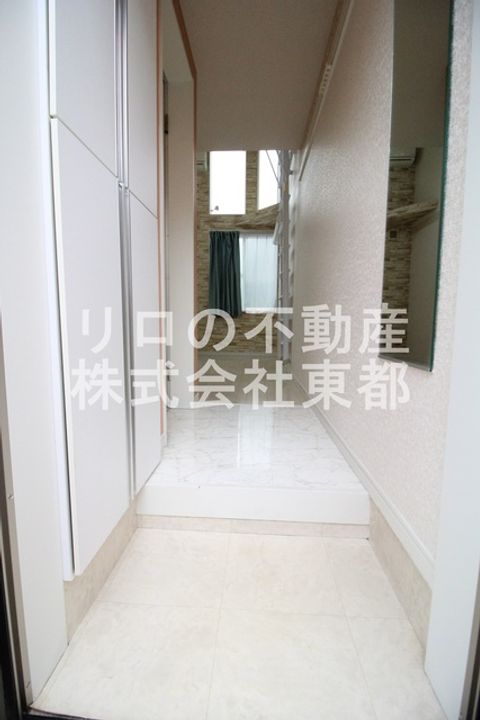 ユナイト大島St.シルフィーの杜の玄関