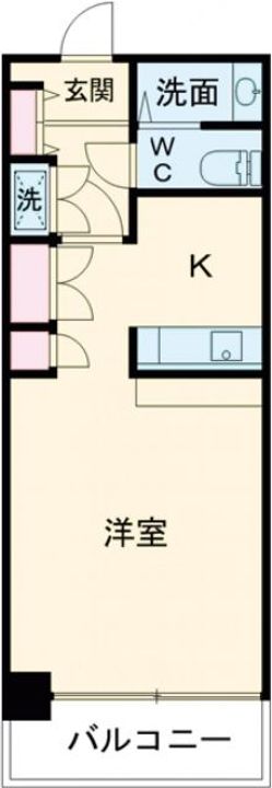 シティハイツ南大通りの間取り