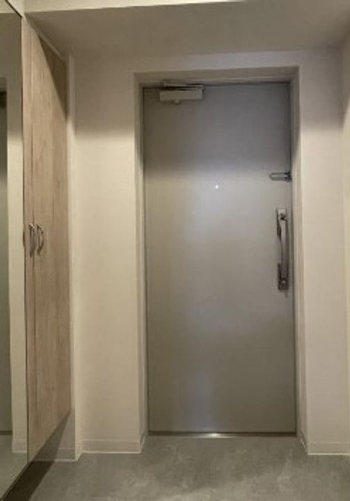 東京都文京区向丘1(マンション)の賃貸物件の玄関