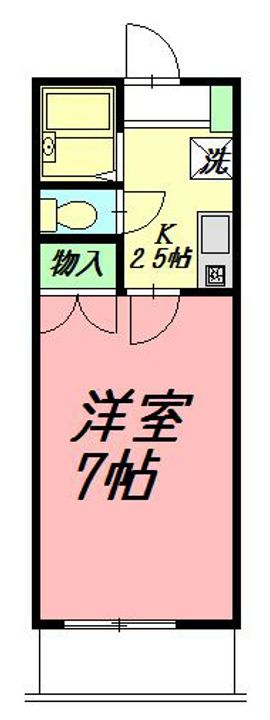 メゾン鵠沼石上の間取り