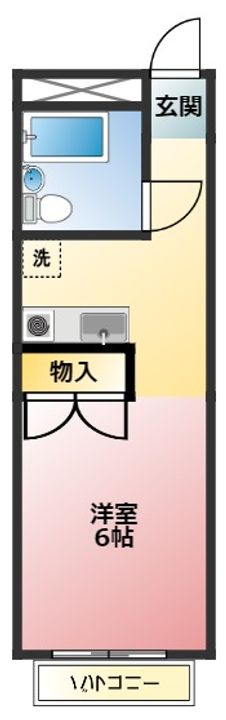 エクセルコート西本町の間取り