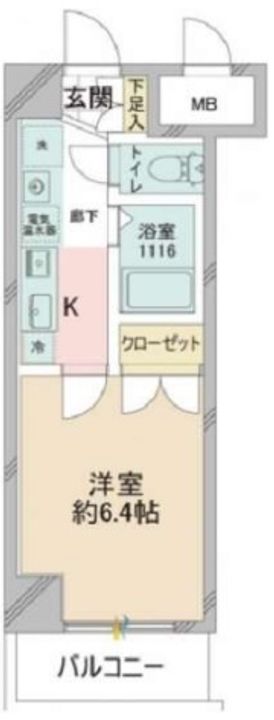 スパシエフィールドS新都心の間取り