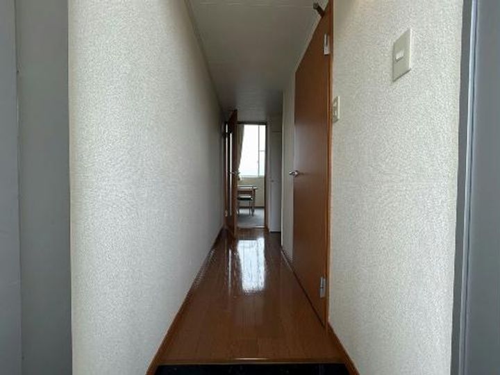 レオパレスチェルシーの玄関