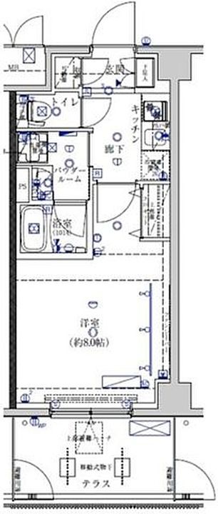 東京都墨田区石原2(マンション)の賃貸物件の間取り