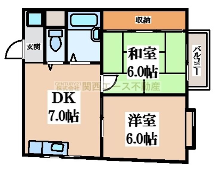 グランドライズリブの間取り