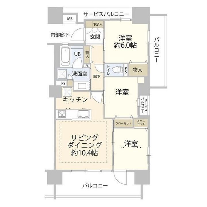 イニシア門前仲町(0005494)の間取り
