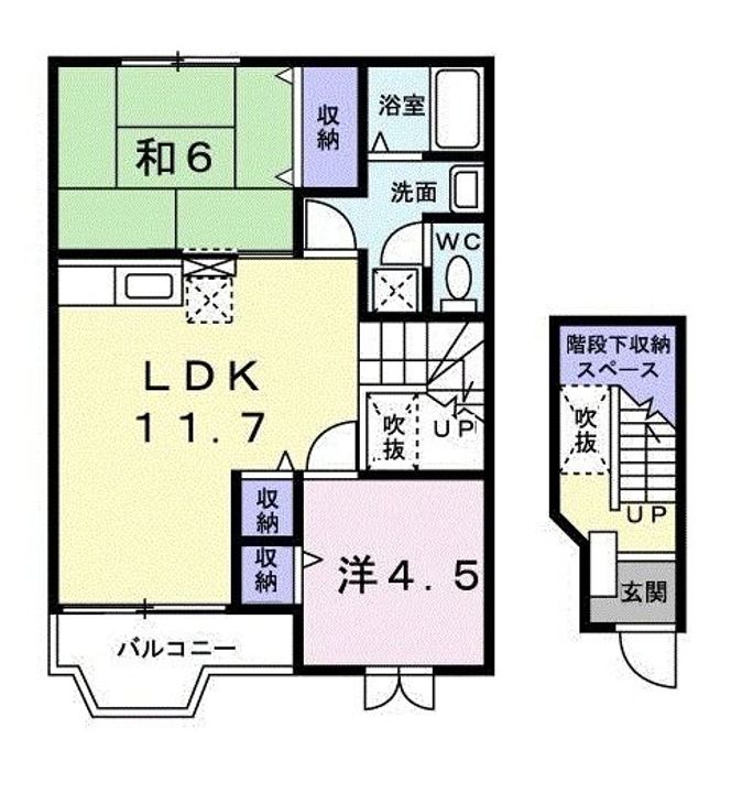 プリムローズの間取り