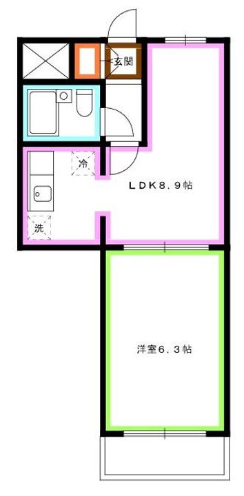 東京都武蔵野市吉祥寺本町4(マンション)の賃貸物件の間取り