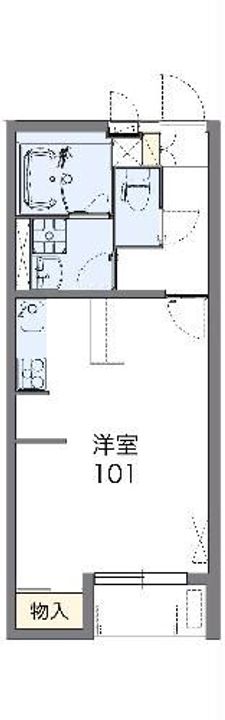 レオネクストHONCHOの間取り