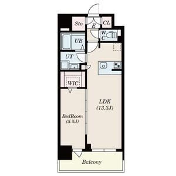 S-RESIDENCE佐賀天神alineの間取り