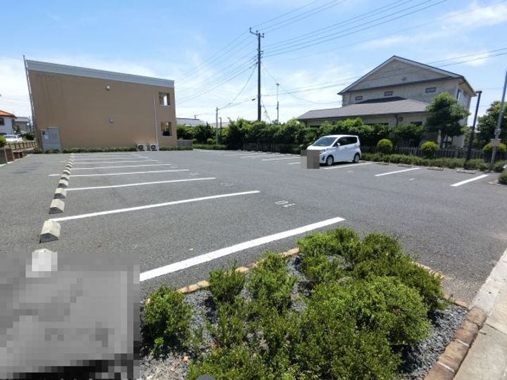 千葉県大網白里市四天木乙(アパート)の賃貸物件の地図