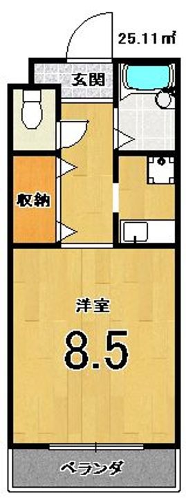 セリバ中久世の間取り