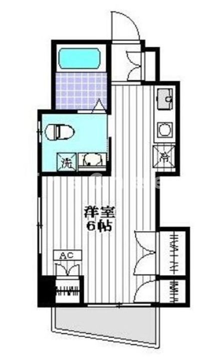 東京都渋谷区東4(マンション)の賃貸物件の間取り
