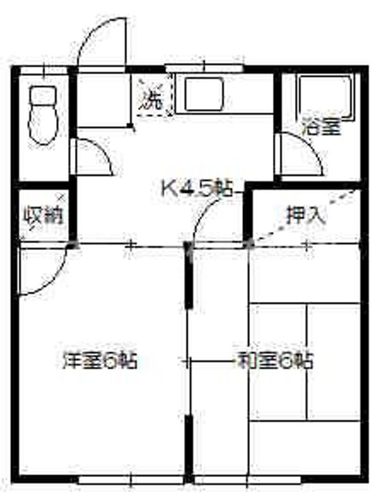 グリーンハイツエーコーの間取り