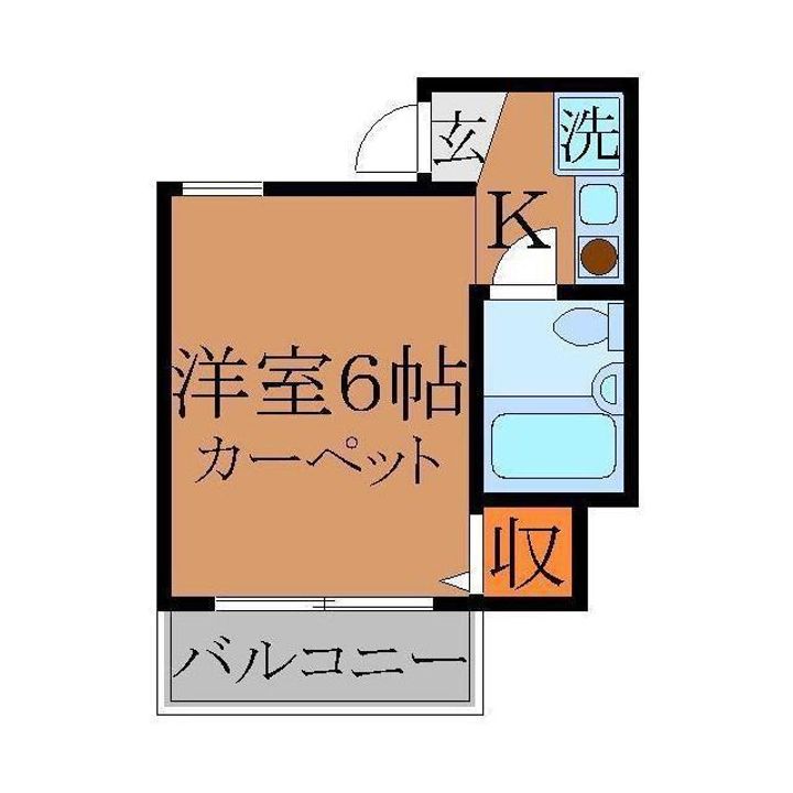 メゾンパティオの間取り