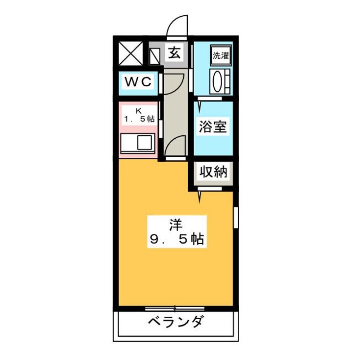 パークコート岐阜の間取り