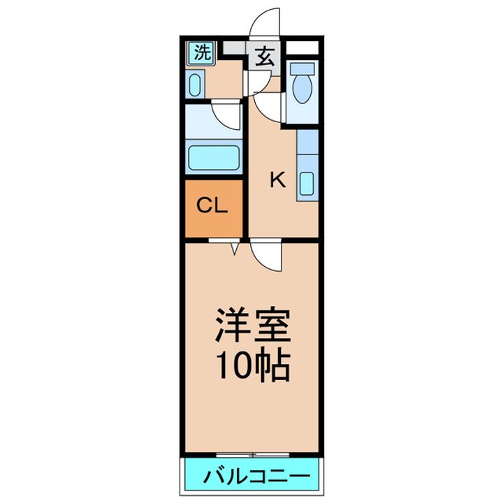 コンフォート松縄の間取り