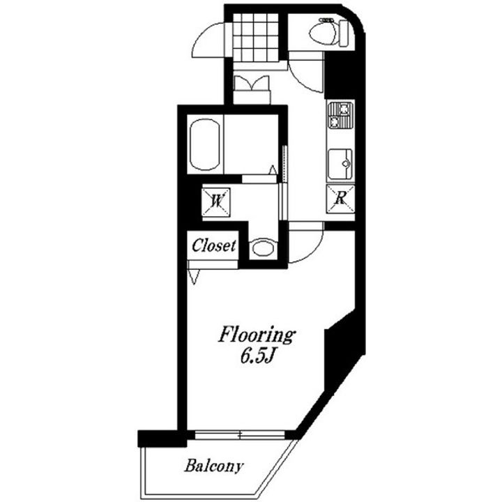 ハラスパジオ下北沢の間取り