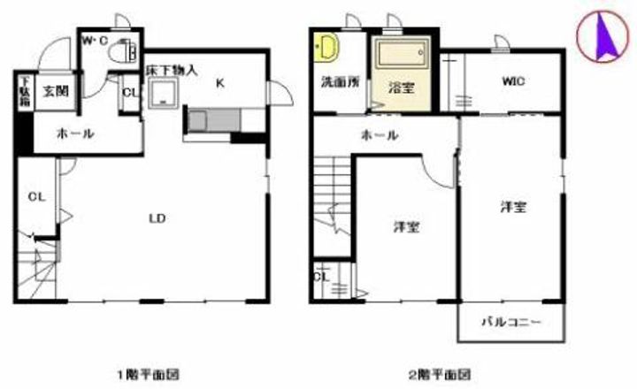 メゾンポラリスIIIの間取り