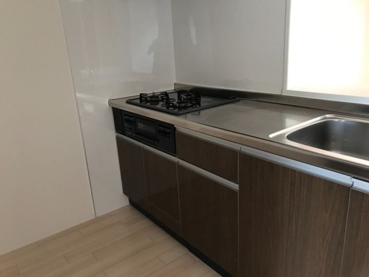 千葉県茂原市下永吉(アパート)の賃貸物件のキッチン