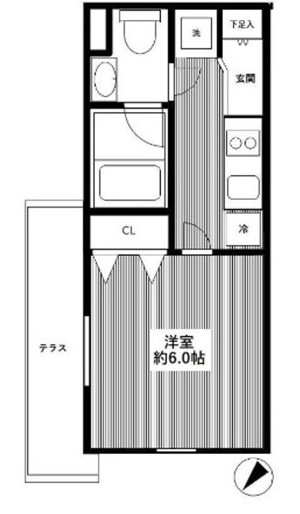 スカイヒルズ目黒の間取り