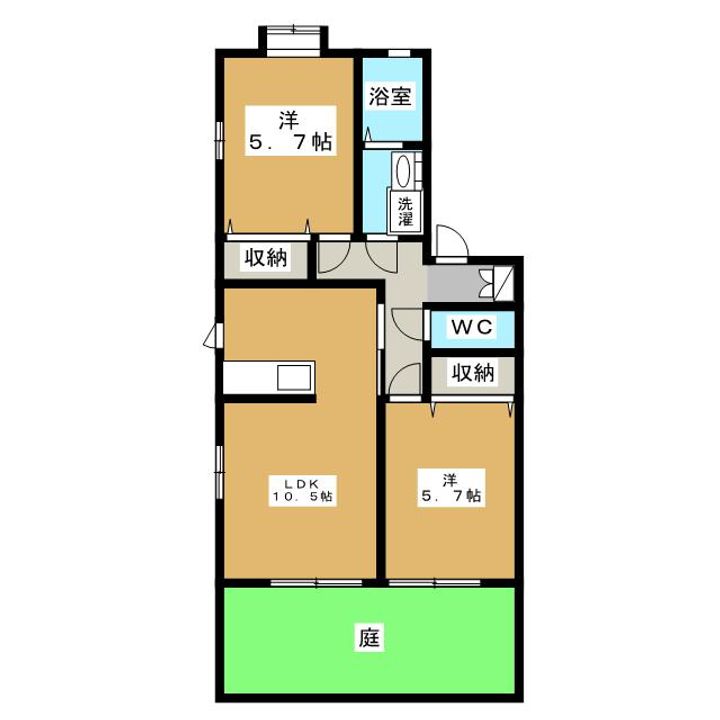 グランシャリオの間取り