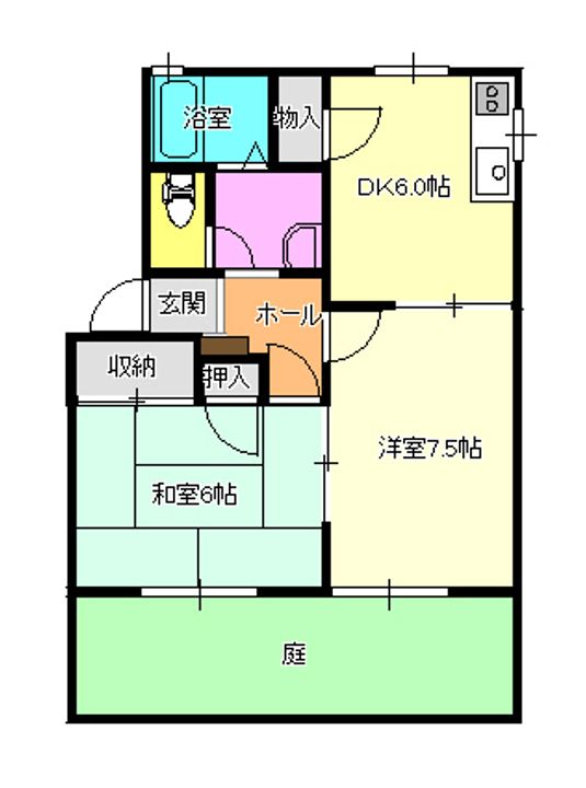 ハーモニータウン中山3号棟の間取り