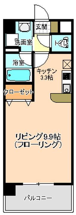 K’sビル長町南の間取り