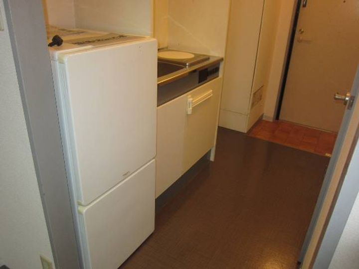 メゾンドールバンブーグラスのキッチン