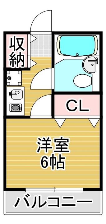 ペガサス千代の間取り