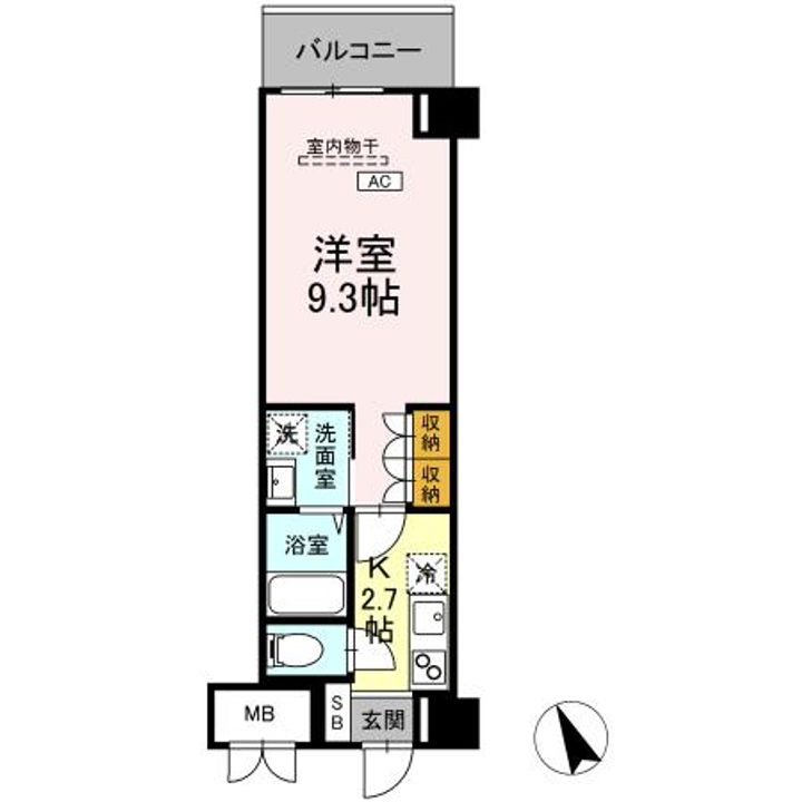 サンジョイアゼロの間取り